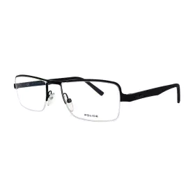 Montura de Gafas Hombre Police Negro Ø 52 mm de Police, Gafas y accesorios - Ref: S0381125, Precio: 45,54 €, Descuento: %