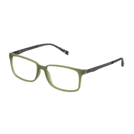 Armação de Óculos Homem Police VPL259M5406AG Verde ø 54 mm de Police, Óculos e acessórios - Ref: S0381130, Preço: 40,08 €, De...