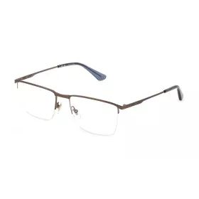 Men' Spectacle frame Police VPLG75-550F68 Brown Ø 55 mm by Police, Glasses and accessories - Ref: S0381318, Price: 45,54 €, D...