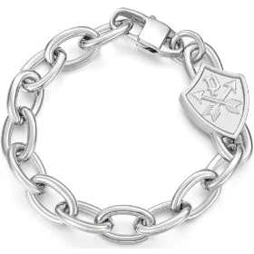 Bracelete masculino Police PEAGB0001616 Aço inoxidável 19 cm de Police, Pulseiras - Ref: S0381368, Preço: 30,64 €, Desconto: %