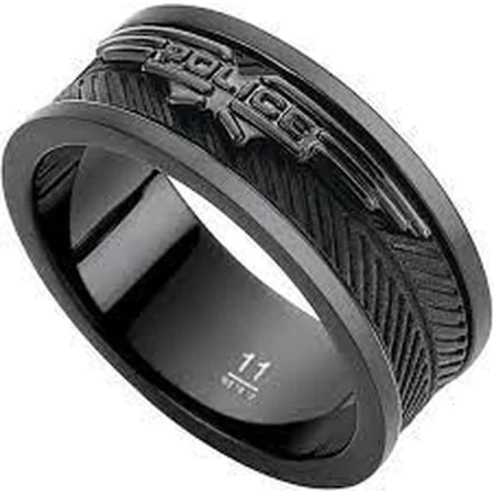 Bague Homme Police PJ.26401RSUB-01-10 (22) de Police, Bagues - Réf : S0381393, Prix : 21,07 €, Remise : %