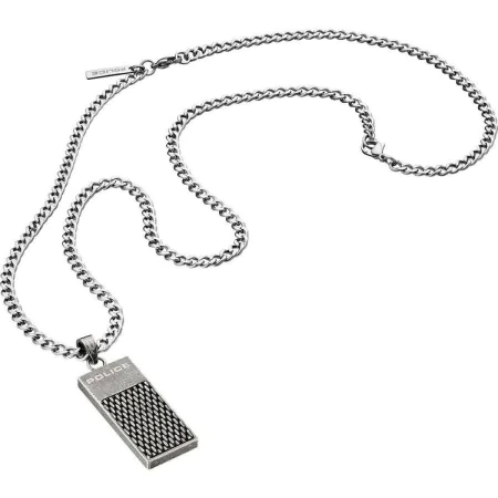 Collier Homme Police S14AFG01P 50 cm de Police, Colliers - Réf : S0381406, Prix : 31,56 €, Remise : %