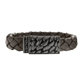 Bracelete masculino Police S14AHW03B Couro 19 cm de Police, Pulseiras - Ref: S0381408, Preço: 36,43 €, Desconto: %