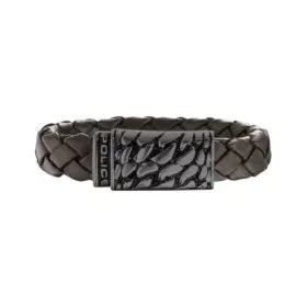 Bracelete masculino Police S14AHW04B Couro 19 cm de Police, Pulseiras - Ref: S0381409, Preço: 36,43 €, Desconto: %