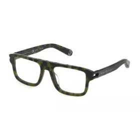 Monture de Lunettes Homme PHILIPP PLEIN VPP021M-53092I-21G Vert Ø 53 mm de PHILIPP PLEIN, Lunettes et accessoires - Réf : S03...