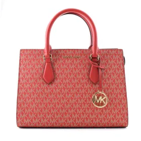 Bolso Mujer Michael Kors SHEILA Rojo 29 x 21 x 10 cm de Michael Kors, Shoppers y bolsos de hombro - Ref: S0383563, Precio: 20...