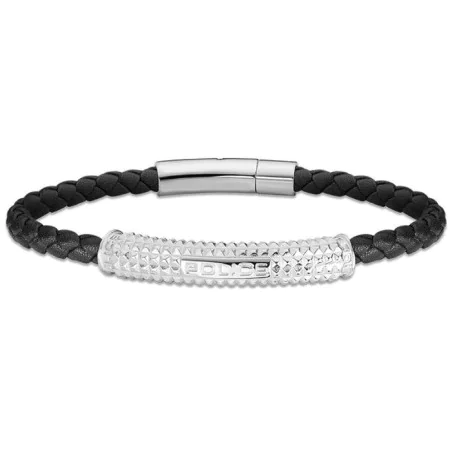 Bracciale Uomo Police PEJGB2119601 Pelle 19 cm di Police, Bracciali - Rif: S0383701, Prezzo: 38,26 €, Sconto: %