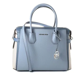 Sac-à-main Femme Michael Kors MERCER Bleu 30 x 23 x 10 cm de Michael Kors, Sacs portés épaule - Réf : S0384431, Prix : 232,11...