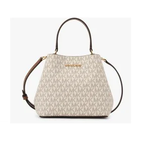 Sac-à-main Femme Michael Kors PRATT-VANILLA Gris 18 x 18 x 10 cm de Michael Kors, Sacs portés épaule - Réf : S0384451, Prix :...