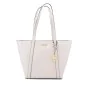 Sac-à-main Femme Michael Kors PRATT-CREAM Blanc 28 x 28 x 13 cm de Michael Kors, Sacs portés épaule - Réf : S0384454, Prix : ...