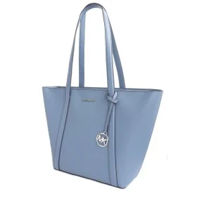 Sac-à-main Femme Michael Kors PRATT-DENIM Bleu 28 x 28 x 13 cm de Michael Kors, Sacs portés épaule - Réf : S0384460, Prix : 2...