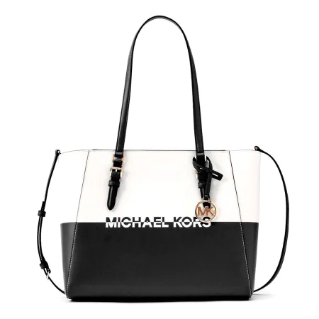 Sac-à-main Femme Michael Kors CHARLOTE Noir 27 x 34 x 11 cm de Michael Kors, Sacs portés épaule - Réf : S0384527, Prix : 282,...