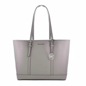 Sac-à-main Femme Michael Kors 35T0STVL9L-PEARL-GREY Gris 42 x 30 x 15 cm de Michael Kors, Sacs portés épaule - Réf : S0385072...