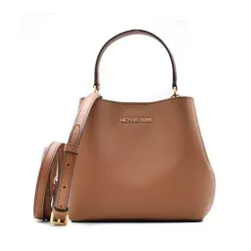 Sac-à-main Femme Michael Kors PRATT Marron 18 x 17 x 10 cm de Michael Kors, Sacs portés épaule - Réf : S0385075, Prix : 170,7...