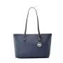 Sac-à-main Femme Michael Kors Sheila Bleu 32 x 25 x 14 cm de Michael Kors, Sacs portés épaule - Réf : S0385076, Prix : 155,85...