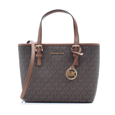 Sac-à-main Femme Michael Kors 35T9GTVT0B-BROWN Marron 22 x 18 x 10 cm de Michael Kors, Sacs portés épaule - Réf : S0385082, P...