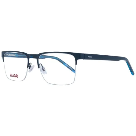 Men' Spectacle frame Hugo Boss HG-1076-FLLF619 Blue ø 56 mm by Hugo Boss, Glasses and accessories - Ref: S0385468, Price: 44,...