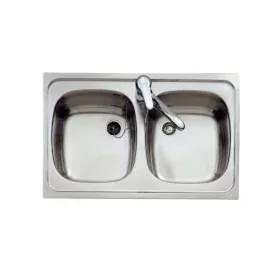 Évier double Teka E/50 2C de Teka, Éviers - Réf : S0407362, Prix : 111,14 €, Remise : %