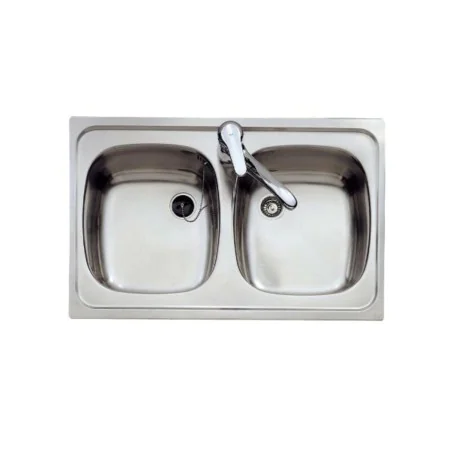 Sink with Two Basins Teka E/50 2C by Teka, Sinks - Ref: S0407362, Price: 122,34 €, Discount: %