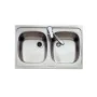 Sink with Two Basins Teka E/50 2C by Teka, Sinks - Ref: S0407362, Price: 122,34 €, Discount: %