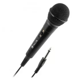 Microphone NGS ELEC-MIC-0001 Jack 6.3 mm de NGS, Microphones - Réf : S0411593, Prix : 10,59 €, Remise : %