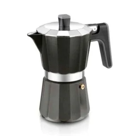 Italian Coffee Pot Black Edition BRA by BRA, Stovetop Coffee Makers - Ref: S0420444, Price: 17,82 €, Discount: %