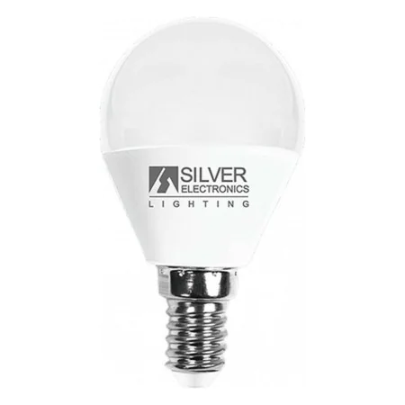 Spherical LED Light Bulb Silver Electronics E14 7W Warm light by Silver Electronics, LED Bulbs - Ref: S0420794, Price: 5,69 €...