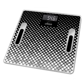 Balance Numérique de Salle de Bain UFESA BE1855 Noir/Blanc 30 x 30 cm Negro de UFESA, Balances - Réf : S0421480, Prix : 22,24...