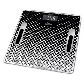 Digital Bathroom Scales UFESA BE1855 Black/White 30 x 30 cm Negro by UFESA, Scales - Ref: S0421480, Price: 22,24 €, Discount: %