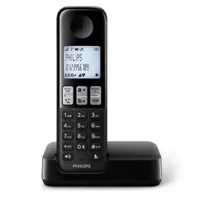 Telefone sem fios Philips D2501B/34 DECT Preto de Philips, Telefones analógicos - Ref: S0425080, Preço: 30,73 €, Desconto: %