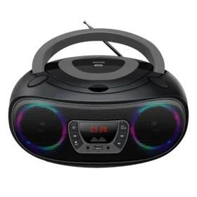 Rádio CD Bluetooth MP3 Denver Electronics TCL-212BT GREY 4W Cinzento Preto/Cinzento de Denver Electronics, Raios - Ref: S0425...