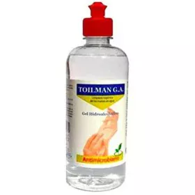 Gel hydroalcoolique Toilman 500 ml (500 ml) de BigBuy Cleaning, Antiseptiques et désinfectants - Réf : S0426634, Prix : 9,24 ...