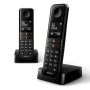 Wireless Phone Philips D4702B/34 Duo 1,8" DECT (2 pcs) by Philips, Analogue telephones - Ref: S0427380, Price: 55,49 €, Disco...