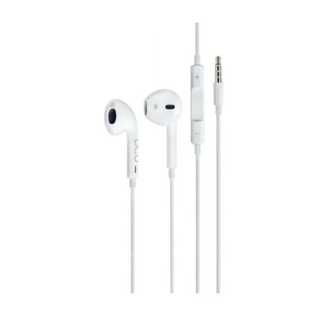 Auriculares de botão DCU 34151000 Branco de DCU Tecnologic, Auriculares e acessórios - Ref: S0427502, Preço: 9,45 €, Desconto: %