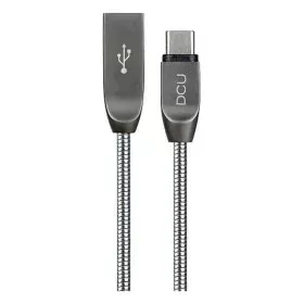 Cable USB A a USB C DCU 30402015 de DCU Tecnologic, Cables de datos - Ref: S0427515, Precio: 8,78 €, Descuento: %