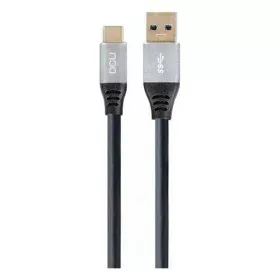 Câble USB A vers USB C DCU Noir (1,5M) de DCU Tecnologic, Câbles et connectique - Réf : S0427516, Prix : 9,51 €, Remise : %