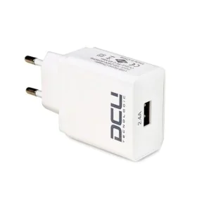 Caricabatterie da Parete DCU 37300525 5V Bianco di DCU Tecnologic, Caricabatterie - Rif: S0427523, Prezzo: 9,01 €, Sconto: %