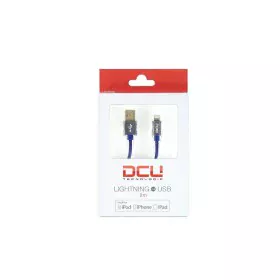 USB to Lightning Cable DCU 34101250 Navy Blue (2 m) by DCU Tecnologic, Data Cables - Ref: S0428905, Price: 20,19 €, Discount: %