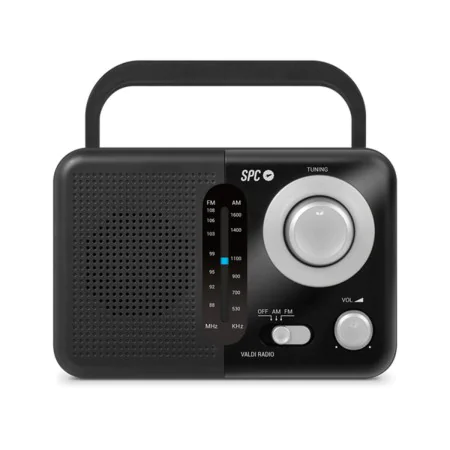 Radio SPC 4590N AM/FM 0,8W NEGRO Black by SPC, Radios - Ref: S0429016, Price: 21,70 €, Discount: %