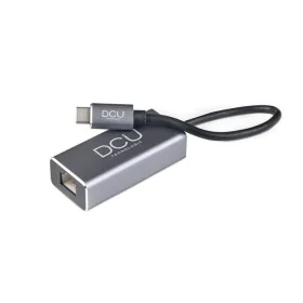 Adaptador USB C a Red RJ45 DCU 391167 Gris de DCU Tecnologic, Cables USB - Ref: S0429312, Precio: 24,62 €, Descuento: %