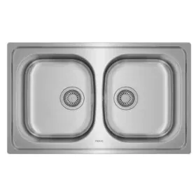 Sink with Two Basins Teka Universe 115040007 80 cm by Teka, Sinks - Ref: S0430001, Price: 134,62 €, Discount: %