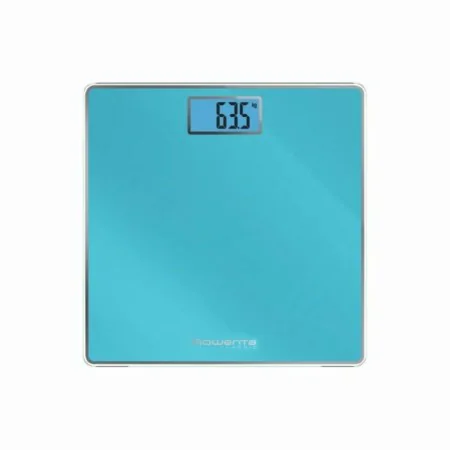 Digital Bathroom Scales Rowenta BS1503V0 3" Tempered glass Turquoise Tempered Glass 160 kg Batteries x 2 by Rowenta, Scales -...