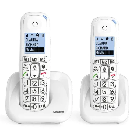 Telefono Senza Fili Alcatel VERSATIS XL Bianco Azzurro di Alcatel, Telefoni analogici - Rif: S0431108, Prezzo: 57,72 €, Scont...