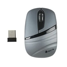 Mouse NGS ASH DUAL Black Black/Silver (1 Unit) by NGS, Mice - Ref: S0433509, Price: 18,59 €, Discount: %