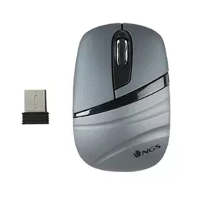 Mouse NGS ASH DUAL Black Black/Silver (1 Unit) by NGS, Mice - Ref: S0433509, Price: 19,84 €, Discount: %