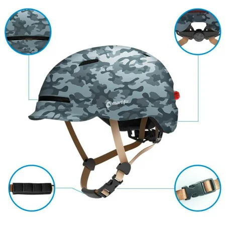 Capacete para Trotinete Elétrica SMART4U SH50U ARMY de SMART4U, Trotinetas - Ref: S0437224, Preço: 34,81 €, Desconto: %