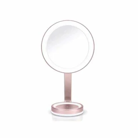 Magnifying Mirror with LED Babyliss 9450E Pink by Babyliss, Bathroom Mirrors - Ref: S0438161, Price: 118,10 €, Discount: %