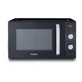 Microwave Flama 1837L 800W 23 L Black 800 W 23 L by Flama, Solo Microwaves - Ref: S0438352, Price: 109,80 €, Discount: %