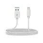 Câble USB A vers USB C DCU 30402065 Blanc de DCU Tecnologic, Câbles USB - Réf : S0438648, Prix : 10,27 €, Remise : %