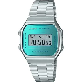 Orologio Uomo Casio A168WEM-2EF Argentato di Casio, Orologi da polso - Rif: S0442971, Prezzo: 37,24 €, Sconto: %